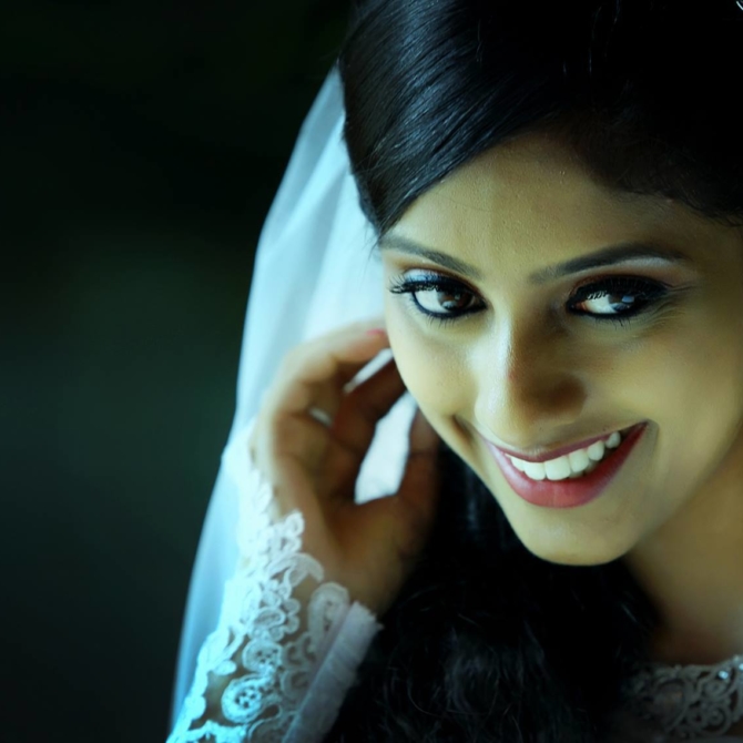 Christeena Savio Wedding Gown Kerala